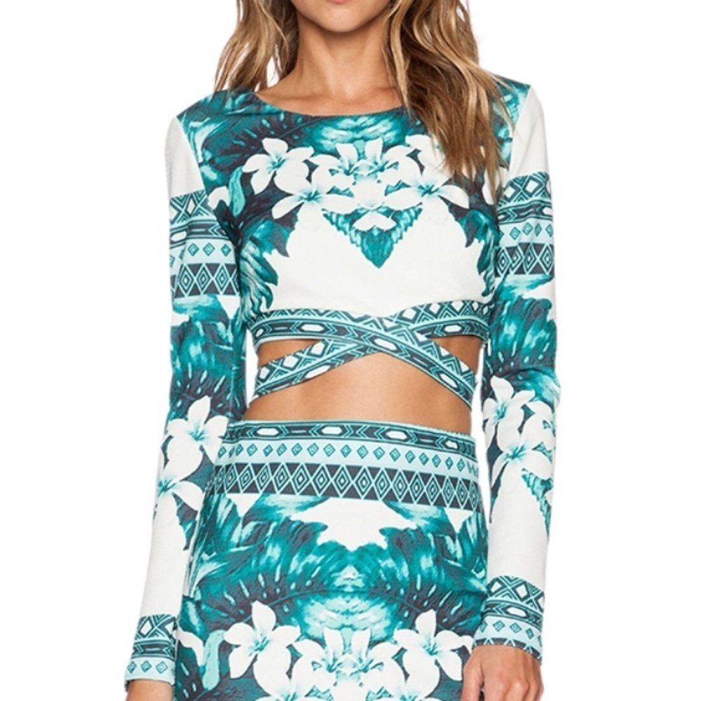 Tiger Mist When You Were Mine Crop Top